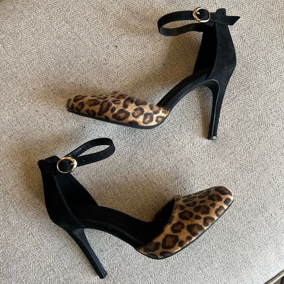 Apt. 9 Confection D’Orsay Leopard Print High Heels size 6 - Picture 10 of 11